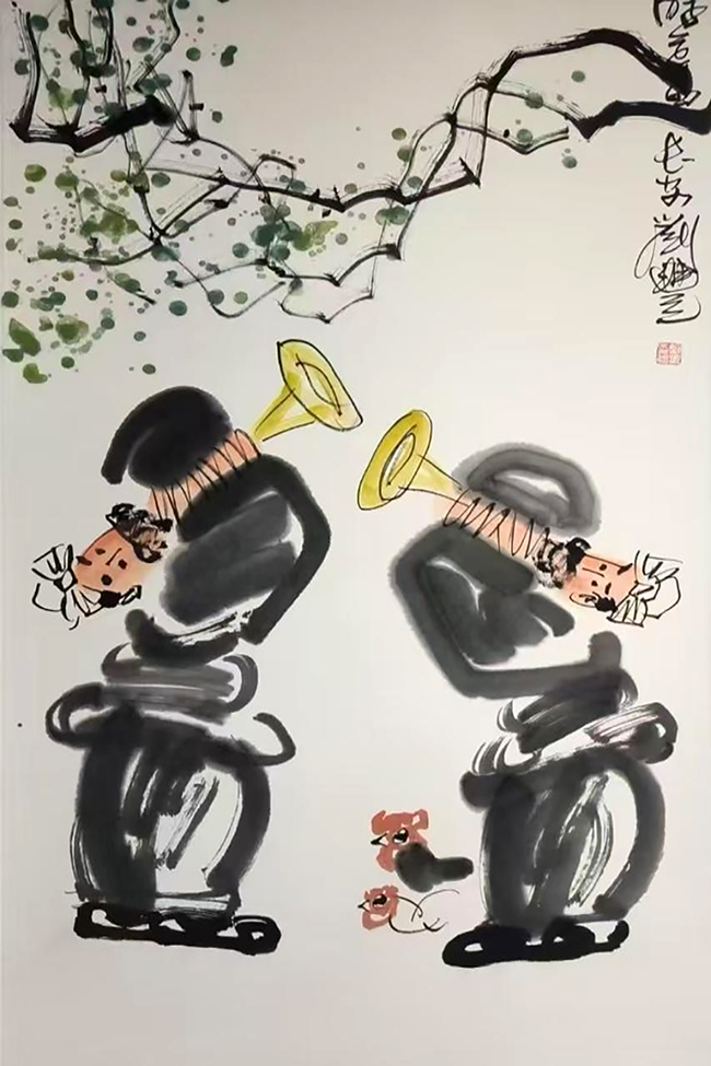 劉豐的筆墨春秋
